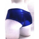 Hotpants blau Metallic