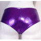 Hotpants lila Metallic