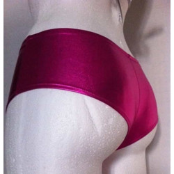 Hotpants pink Metallic Größen 32 - 42